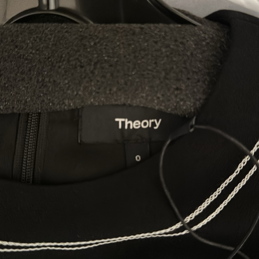 Theory Embroidered Mini Dress $325 MSRP - Picture 7 of 8